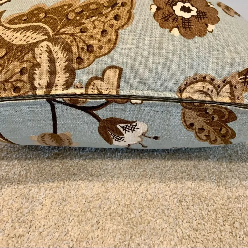 Beautiful‎ Westport Teal Green Floral Accent Pillow